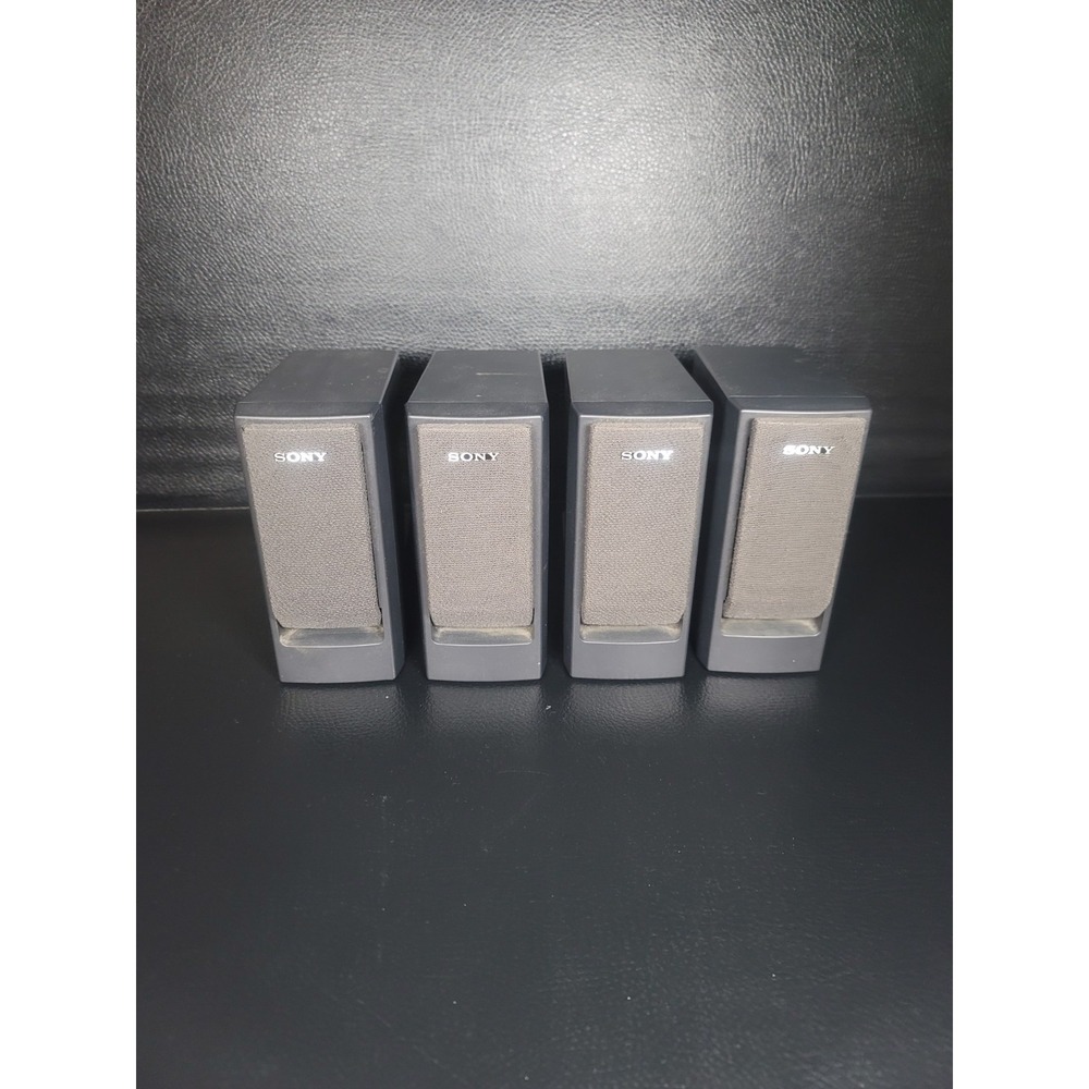 Sony SS-V130 Surround Sound Speakers (4) 6" 8 Ohms 100W Excellent Condition.